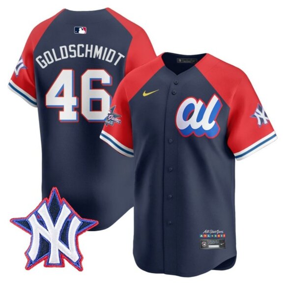 Mens Youths Kids Womens Paul Goldschmidt Navy Red 2025 All Star Jersey Stitched